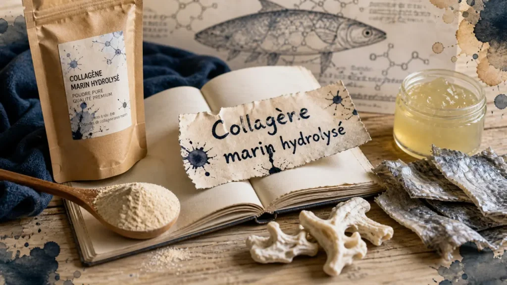 Collagène origine : marine, bovin ou végétal, lire l’étiquette produit