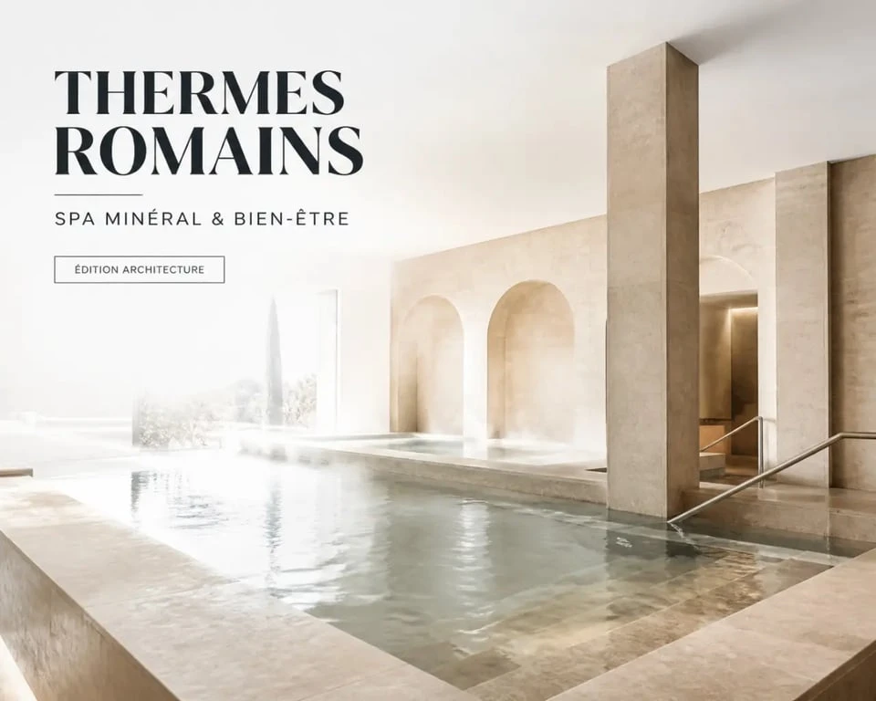 hot natural springs near me : spa thermal aménagé avec bassins chauds, vapeur et architecture en pierre