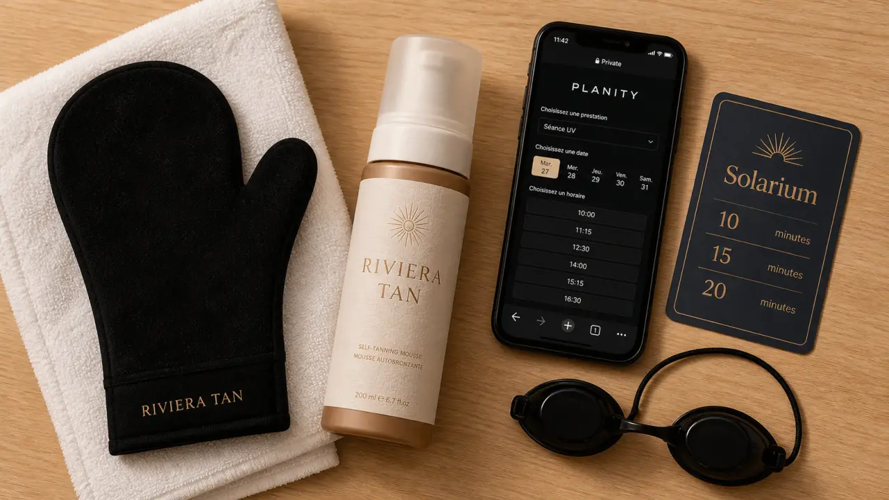 Manutea Spa à Mouvaux : solarium et autobronzant