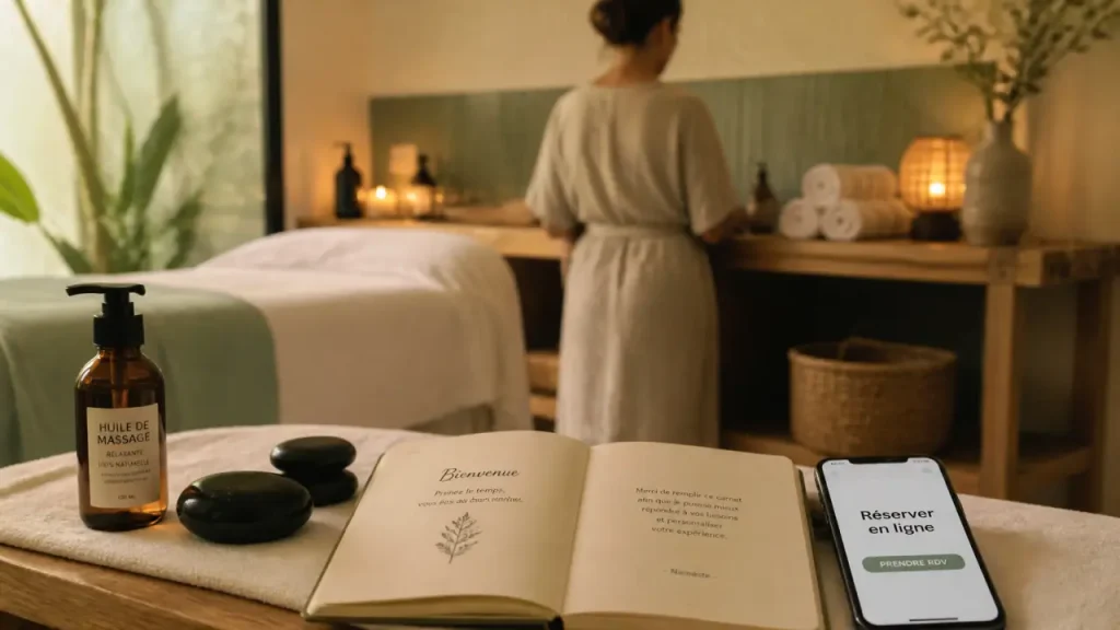 Massage sur tours : réservation en ligne