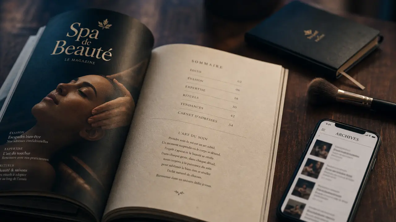 Spa beauté magazine : sommaire, archives et abonnement pros