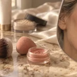 Maquillage pour peau mature : finition satinée lumineuse, blush crème léger