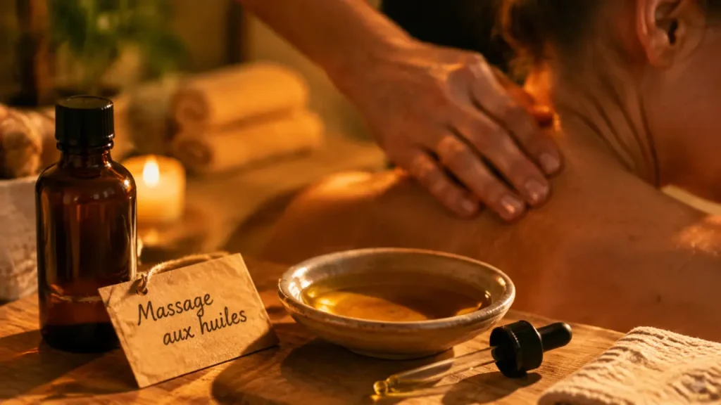 Massage aux huiles essentielles : 5 % de dilution et des gestes sûrs pour chaque besoin