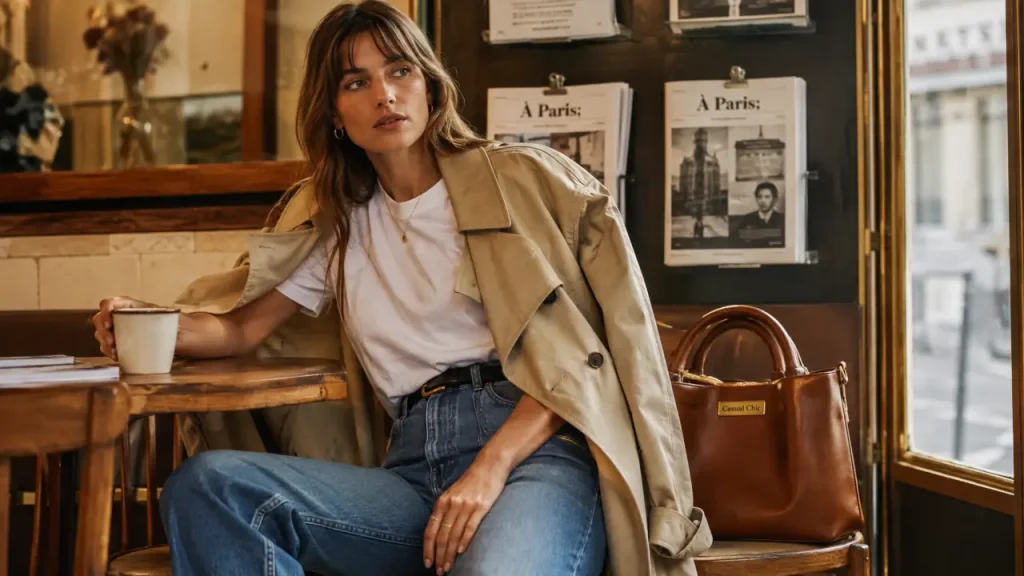 Tenue décontractée femme : les contrastes, les matières et les pièces qui font la différence