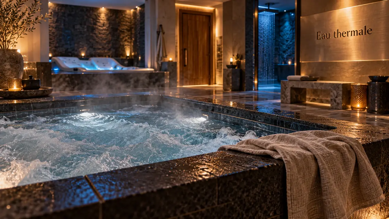 Spa bien être - les grands thermes de la bourboule : bain à remous et vapeur